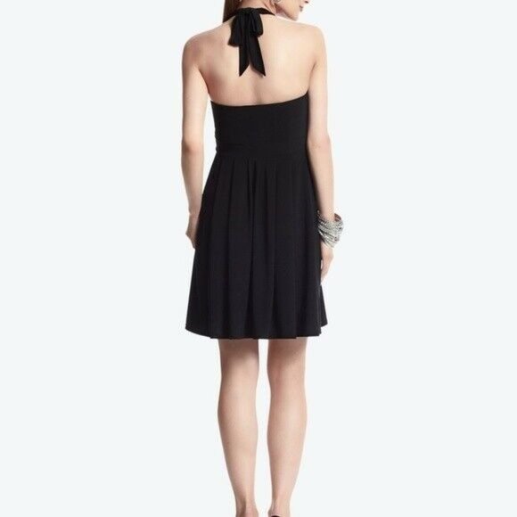 White House Black Market BEADED HALTER 4 DRESS STYLE: 570020525 Small - Picture 6 of 8